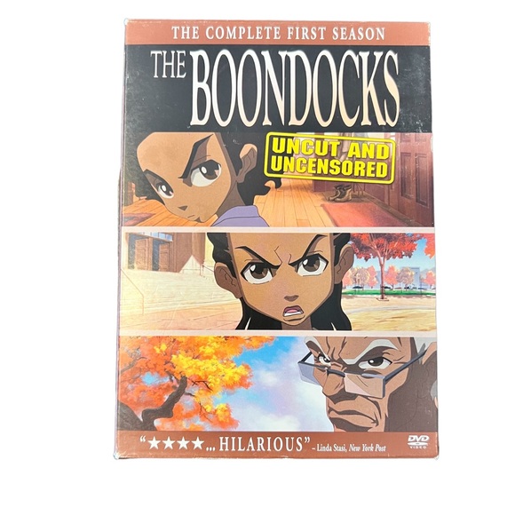The Boondocks - Complete First Season Uncut and Uncensored DVD, 2006, 3-Disc Set - Picture 1 of 8